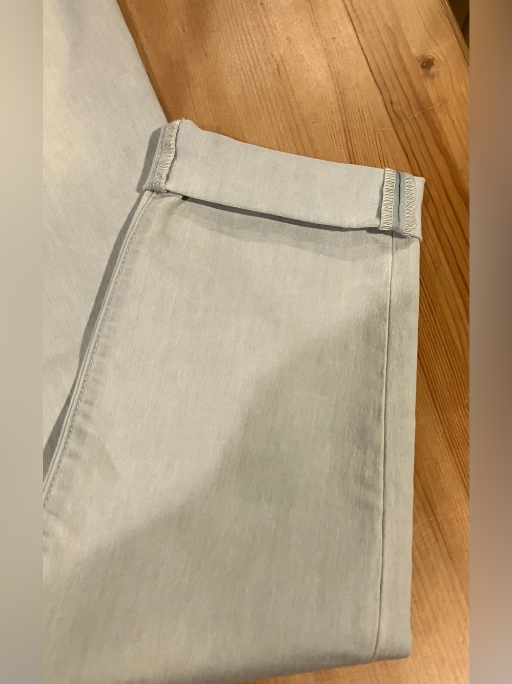 NEW William Rast Jeans Light Gray Riley High Rise Size 32 - Picture 11 of 13